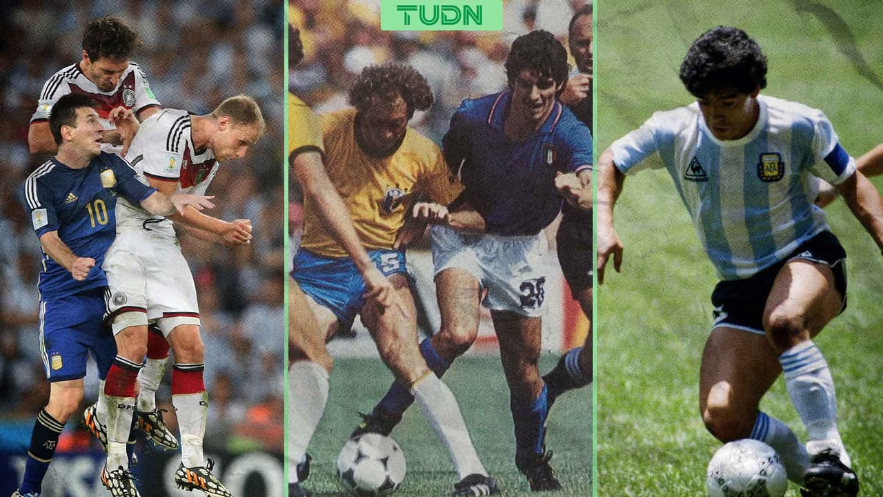 ¿Cuáles son las finales más repetidas en la historia de la Copa del Mundo de la FIFA?