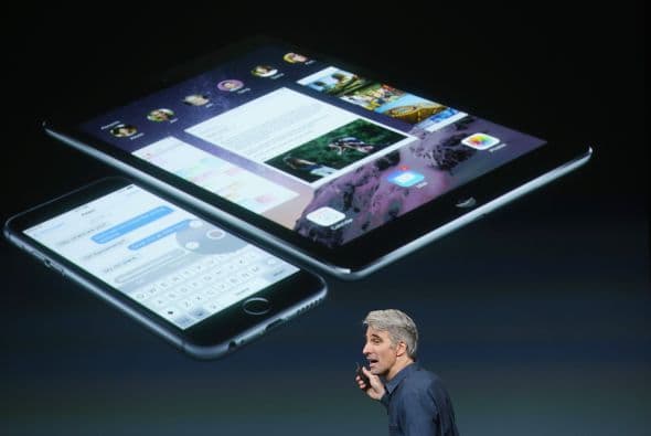 El responsable de ingeniería de software Craig Federighi dijo que la adopción del nuevo iOS 8 llegó al 48% de la base de usuarios de la compañía.