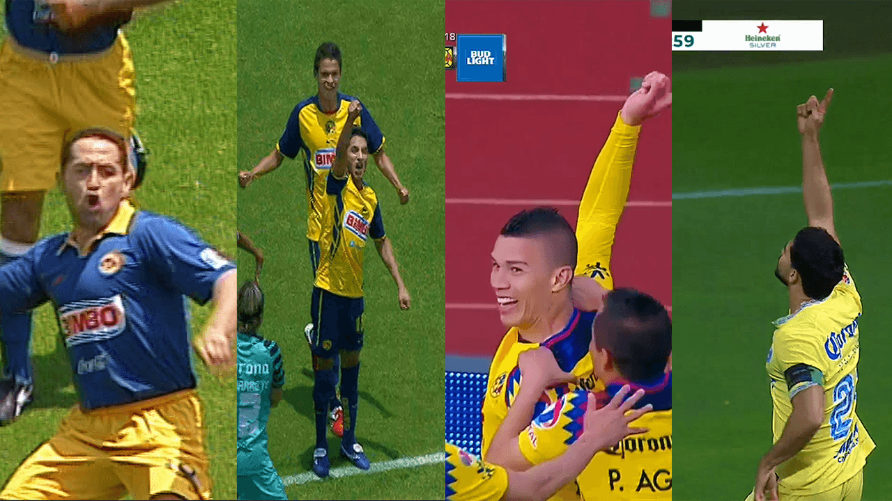 Los polémicos festejos de americanistas ante Pumas