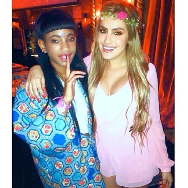 Y su hermana, Willow Smith.