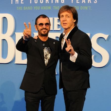Paul McCartney y Ringo Starr se reencuentran con las viudas de John Lennon y George Harrison