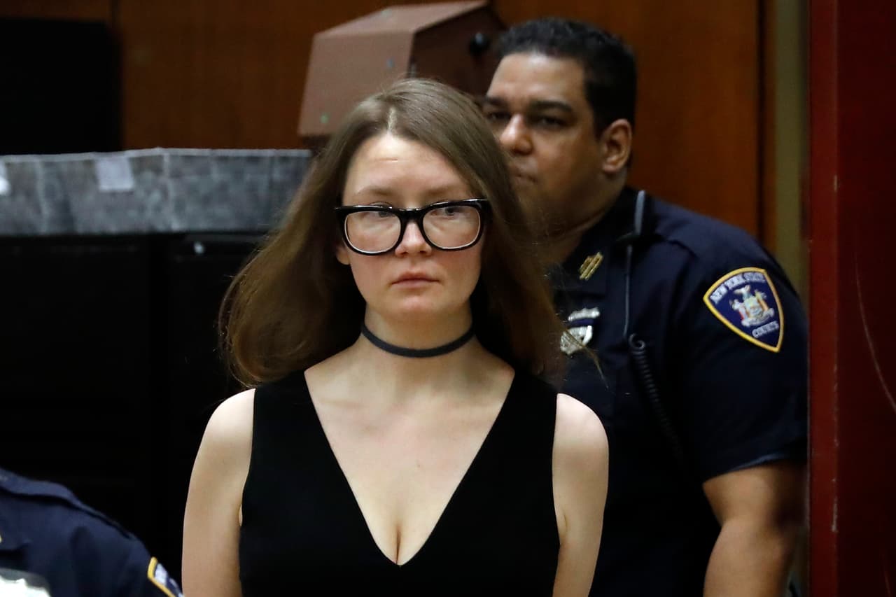 Anna Sorokin en la Corte de Nueva York