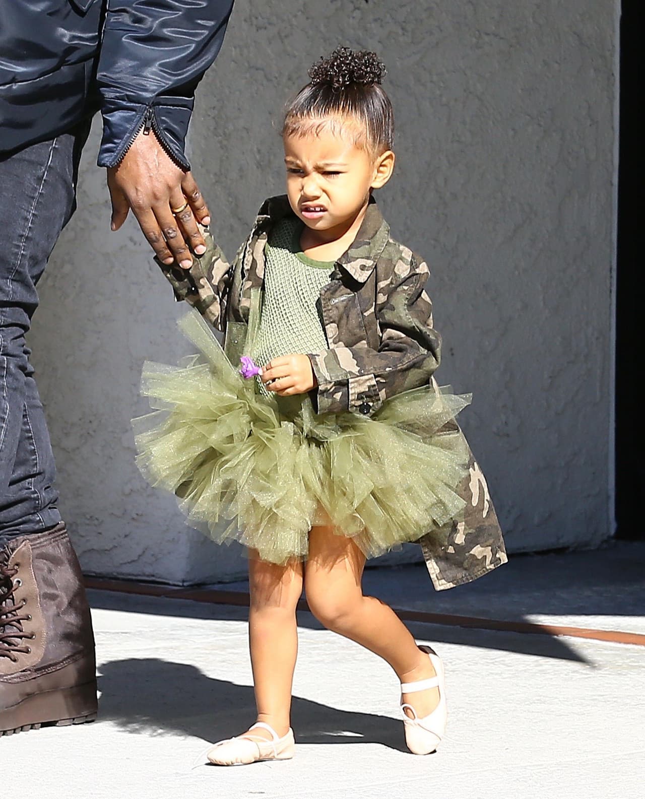 Obvio, una bailarina súper 'chic'.