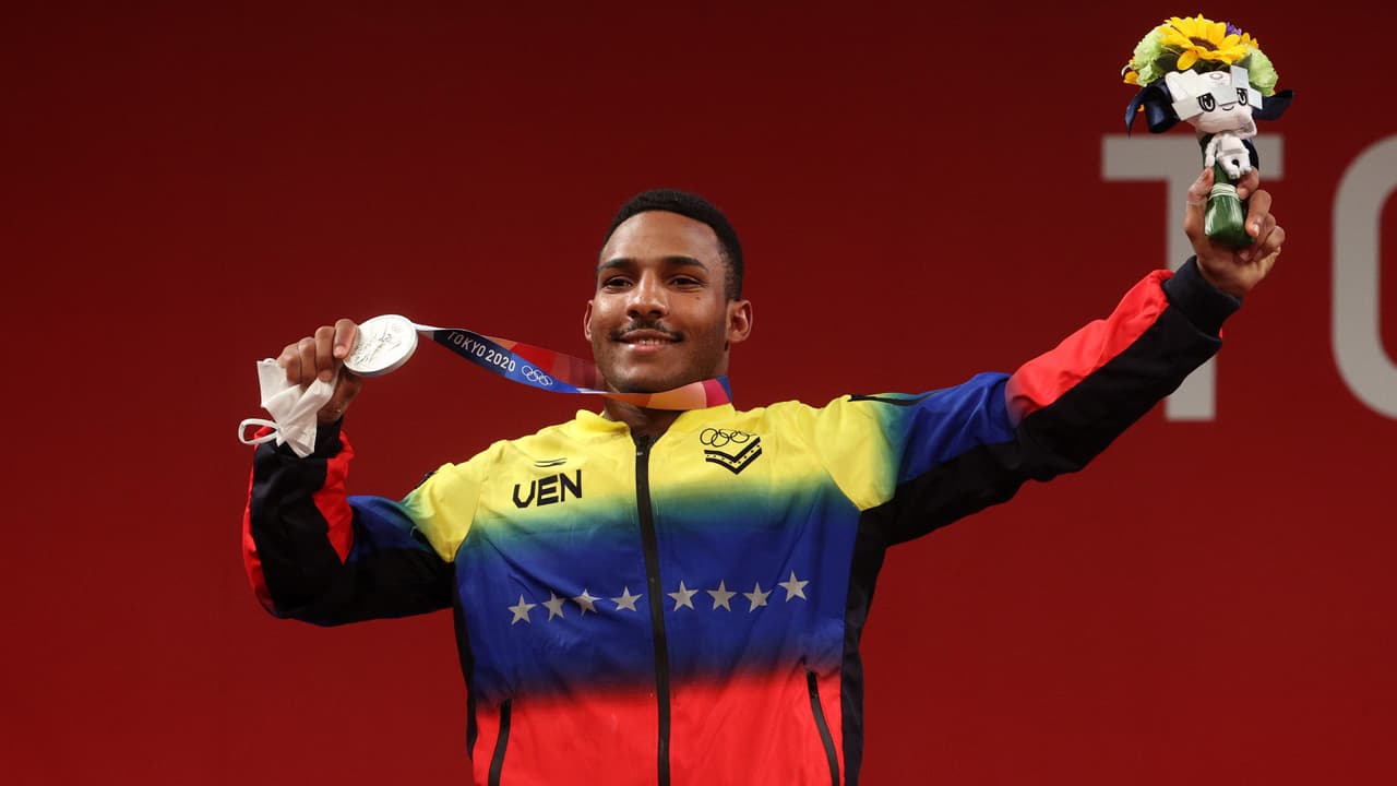 Venezuela conquista la plata en halterofilia