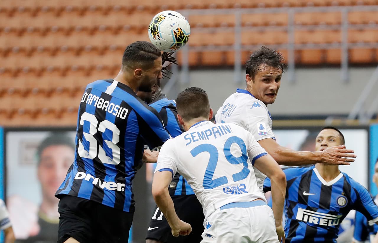 ¡Increíble, Inter golea 6-0 al Brescia y el Milán rescata el empate al 90+6!