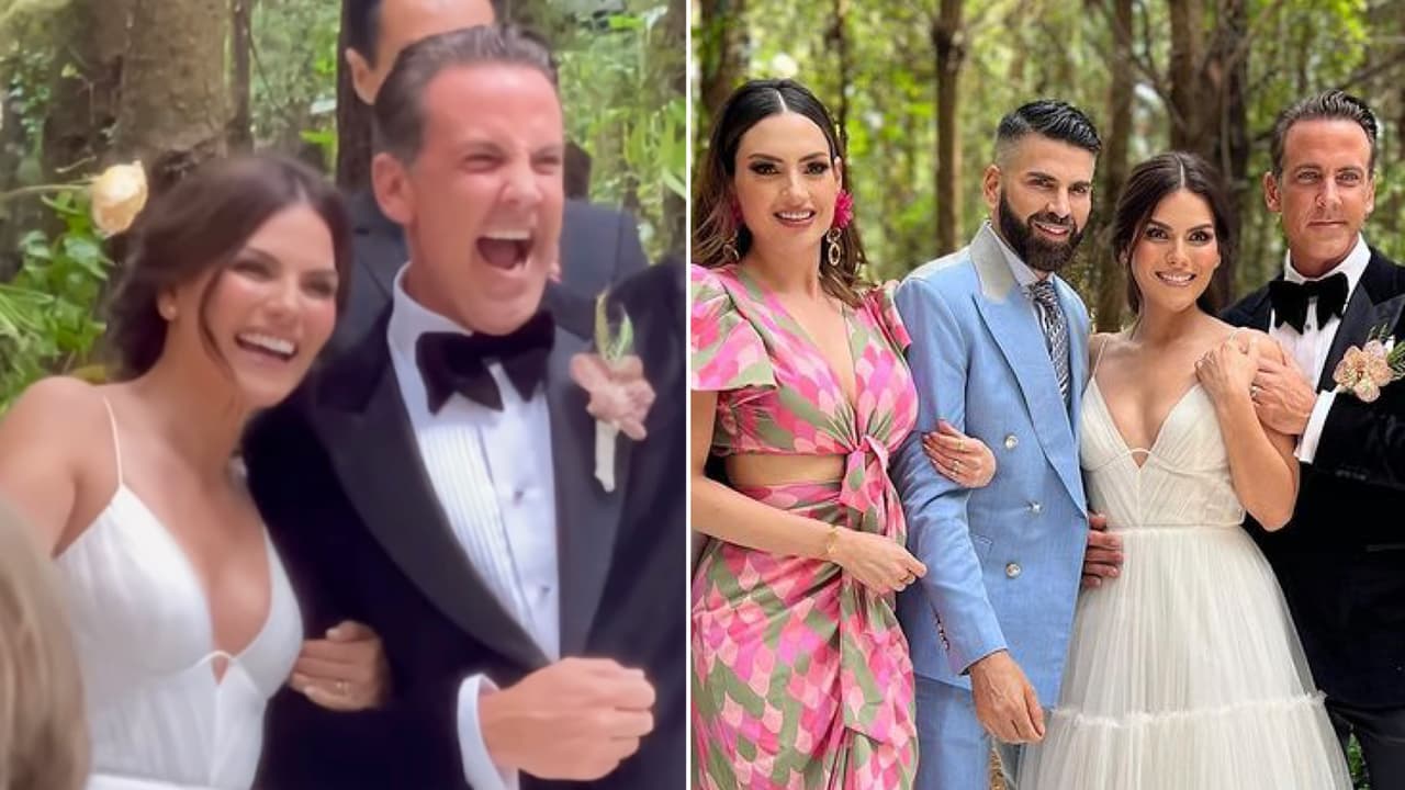 ''Lo gozamos todo'': Jomari y más famosos que celebraron la boda de ensueño de Karina Banda y Carlos Ponce