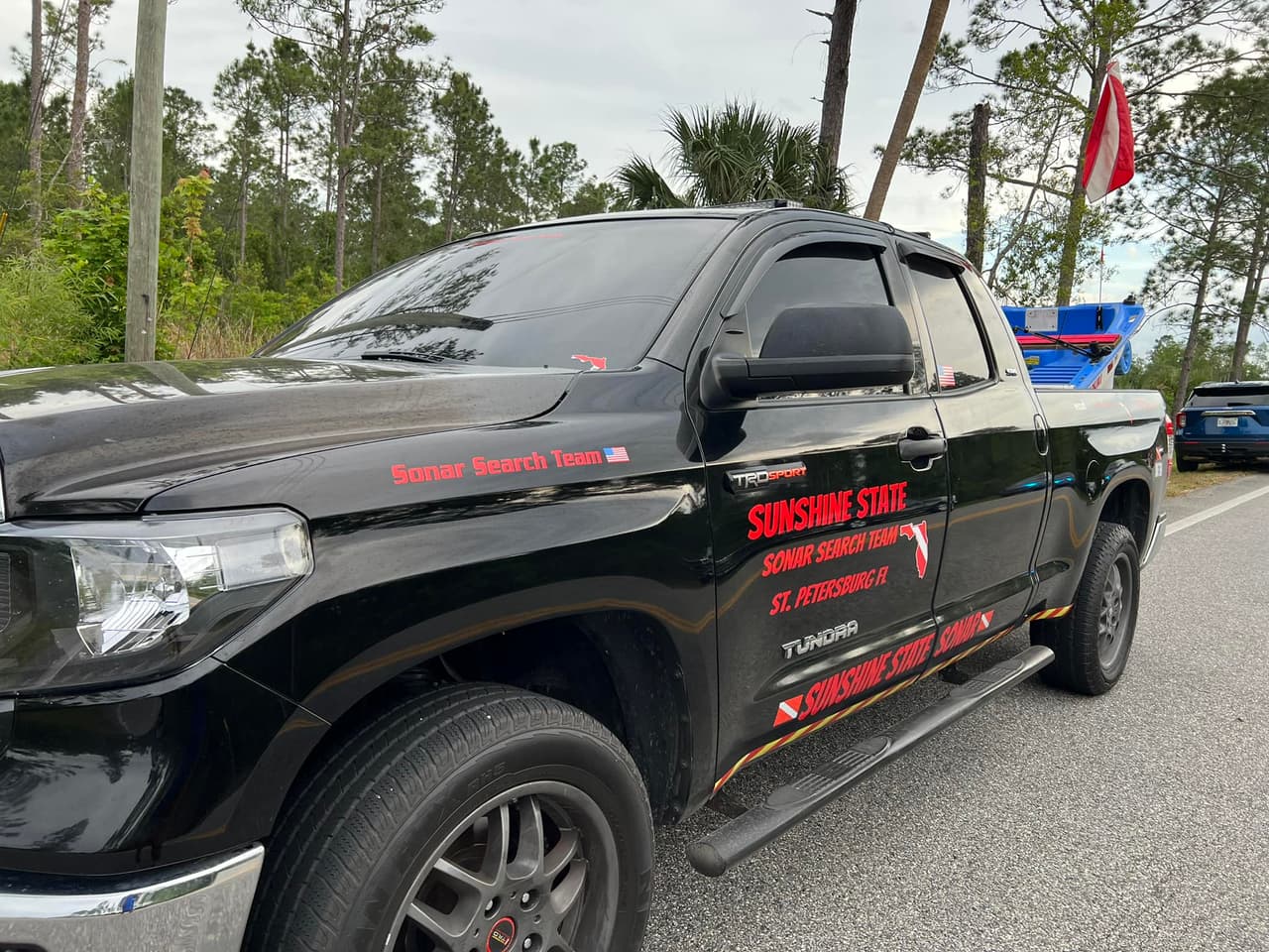 Recuperación del vehículo perteneciente al desaparecido profesor perteneciente al desaparecido profesor Robert Heikka.