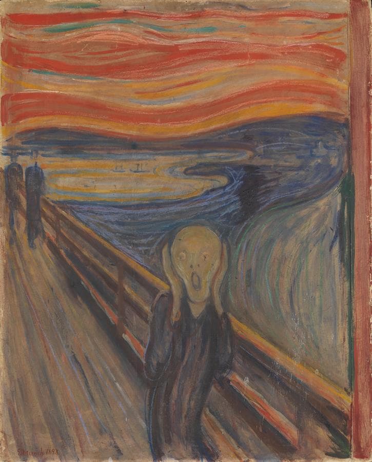 En 1893 Edvard Munch pintó su famoso cuadro ‘El Grito’. La obra, en un primer momento, 
<b>recibió una críticas por la técnica y la temática</b> utilizada por el autor noruego. En 1904 formó parte de una exposición en Copenhague donde 
<b>se encontró en ella una misteriosa inscripción hecha a mano</b>.