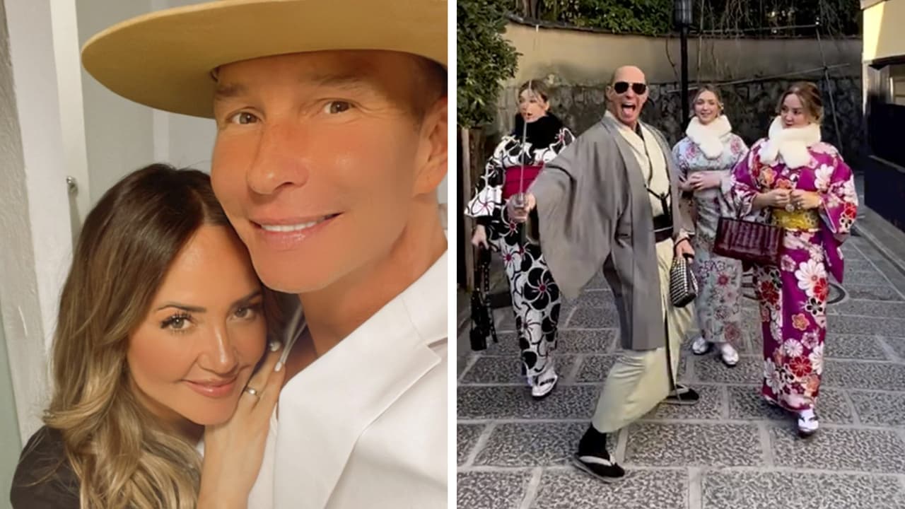 Andrea Legarreta y Erik Rubín encontraron en Japón un postre que esperaron "toda una vida"