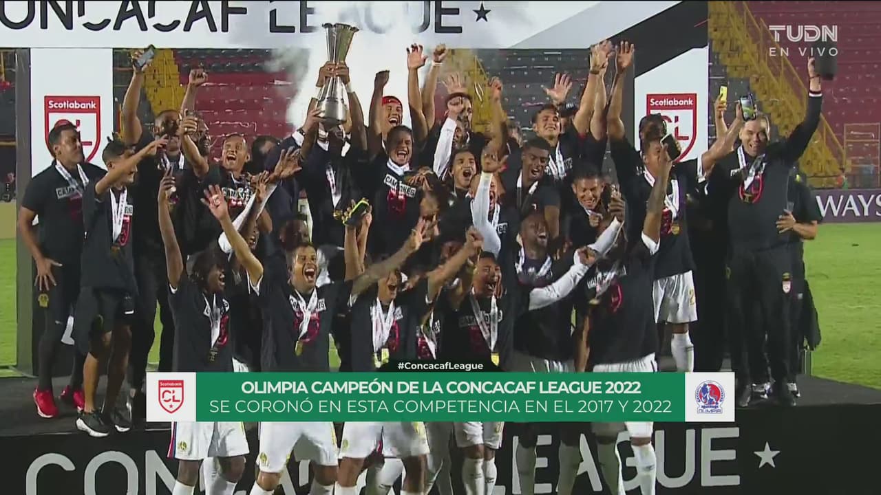 Olimpia levanta por segunda vez el trofeo de la Concacaf League