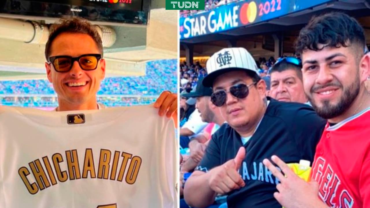 Chicharito y Eddy Reynoso estuvieron en el Juego de Estrellas de MLB