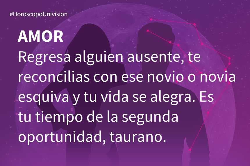 Tauro 26 de julio de 2020