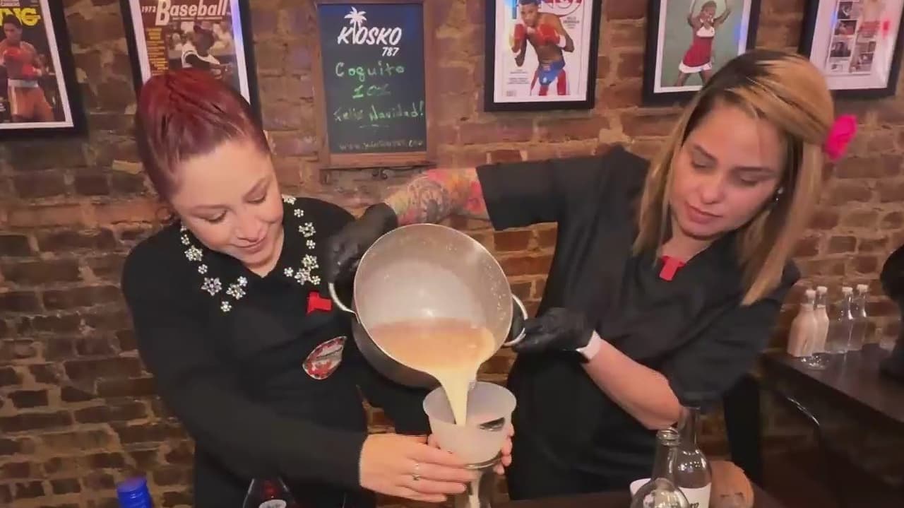 Nuestras Recetas: coquito puertorriqueño la bebida que puedes disfrutar en la mesa navideña