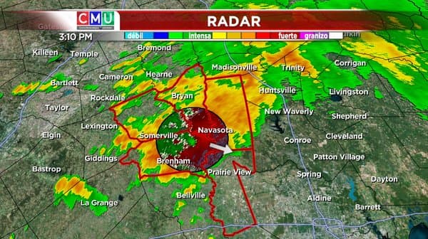 Captan en video posible tornado en Texas