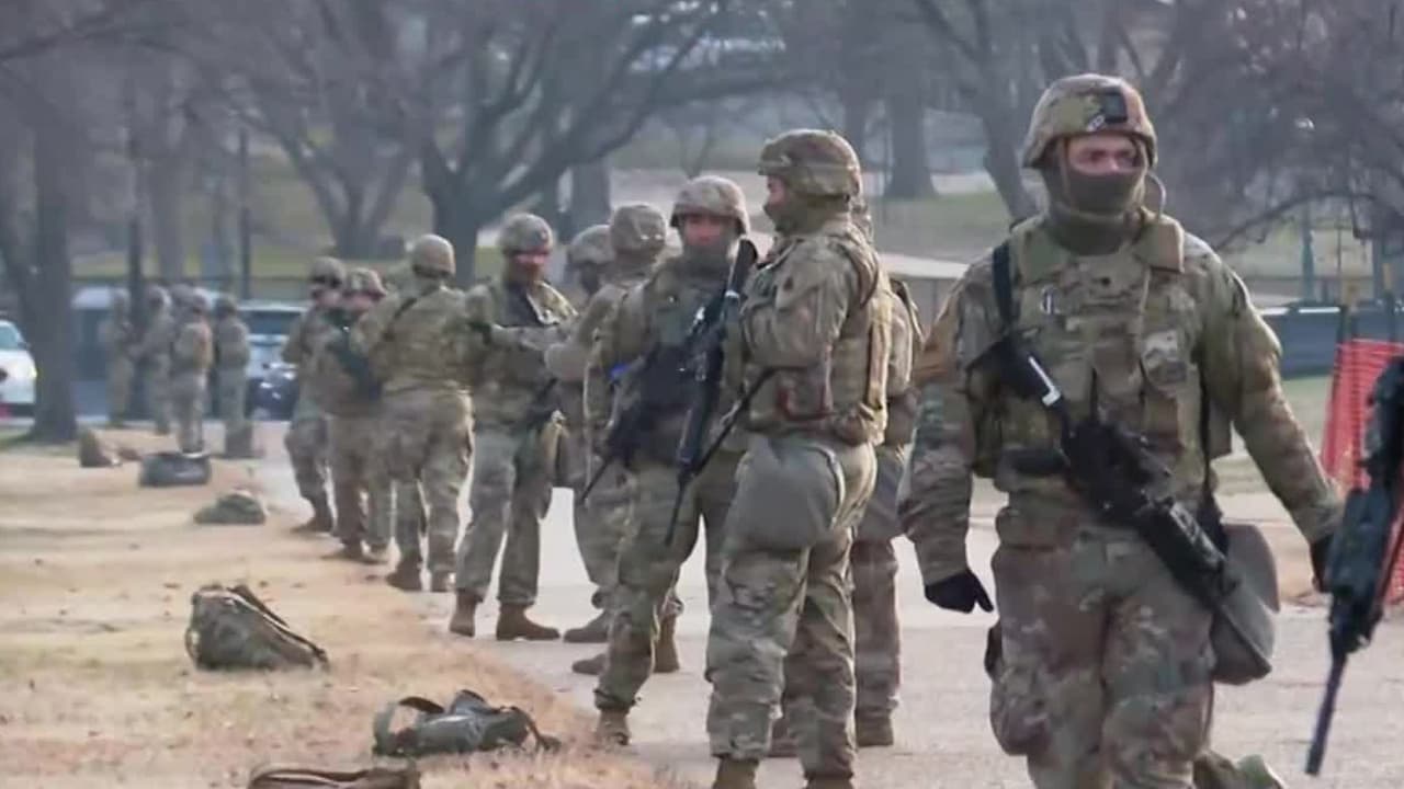 Los soldados viajarán este viernes a Washington DC, como parte de los esfuerzos de seguridad durante la toma de posesión del presidente Joe Biden.