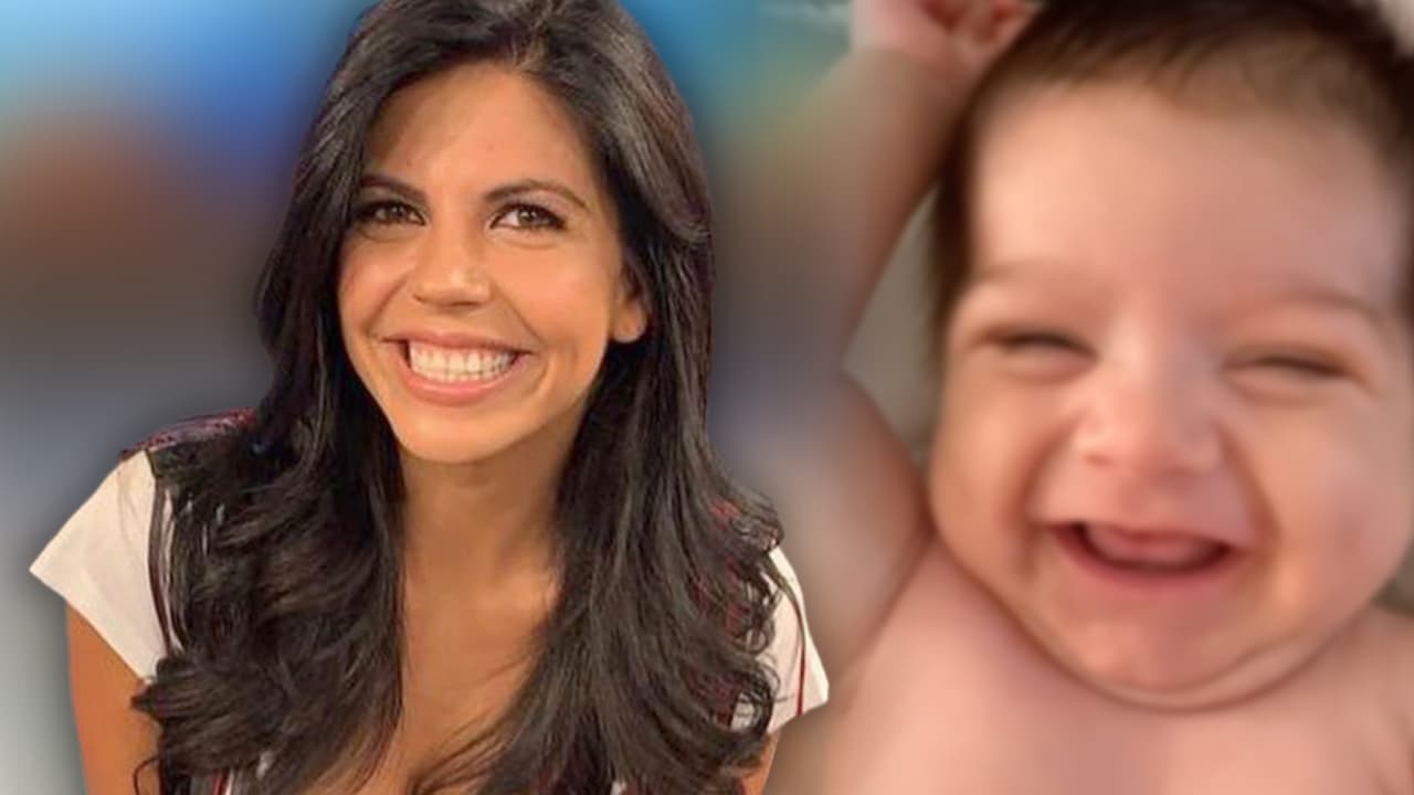 África Zavala se derrite de ternura con las sonrisas de su hijo