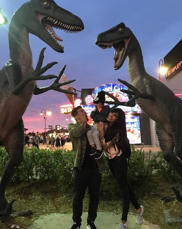 Ambos viven un amor bonito, donde aseguran estár compartiendo su vida con el amor de su vida donde Matteo es un gran complemento.