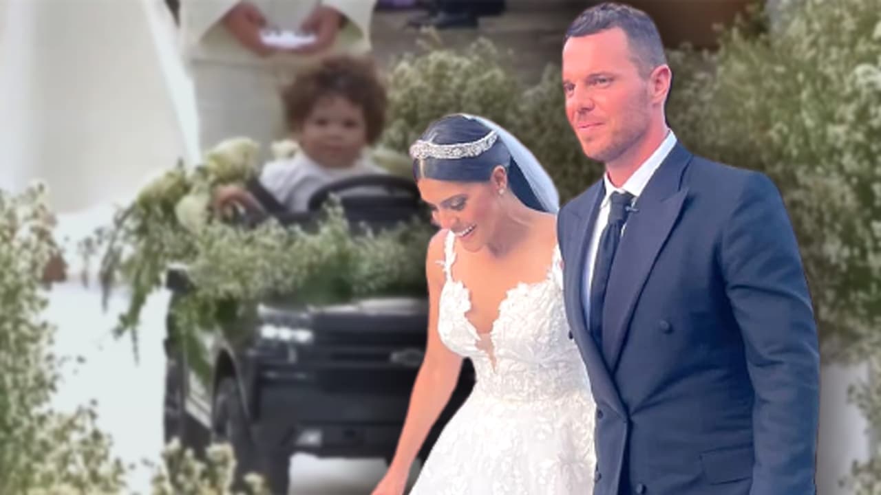 La entrada triunfal de baby Gennaro y más momentos imperdibles de la romántica boda de Francisca y Francesco