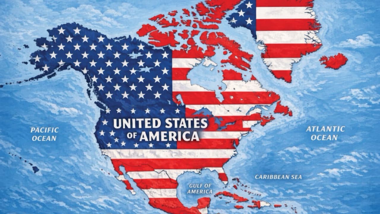 Líderes políticos reaccionan a mapa de Trump con bandera de EEUU en diferentes países del mundo