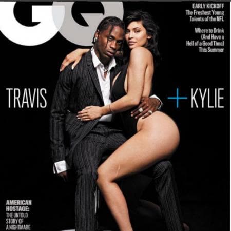 Ahora, Travis Scott y Kylie Jenner posan juntos por primera vez para una revista, y son la imagen de portada del más reciente número de la prestigiosa revista de modas GQ.