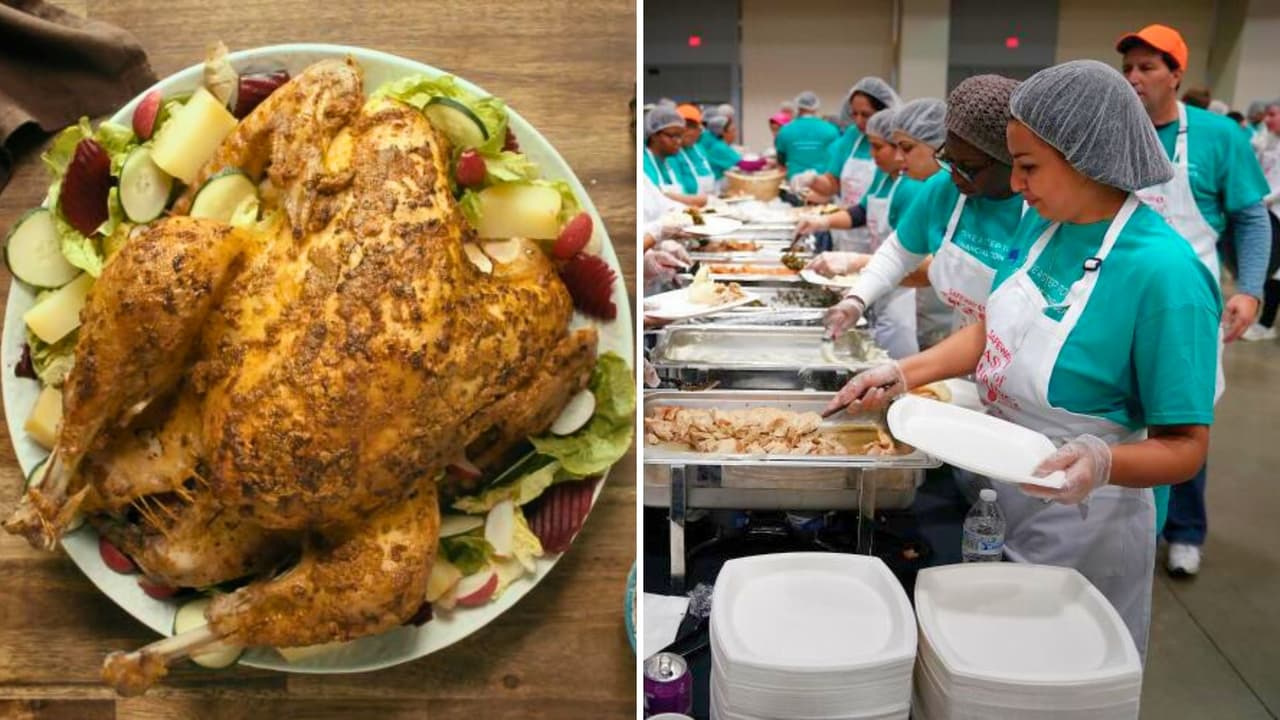 Cómo y dónde conseguir comida y pavos gratis en Dallas para Acción de Gracias