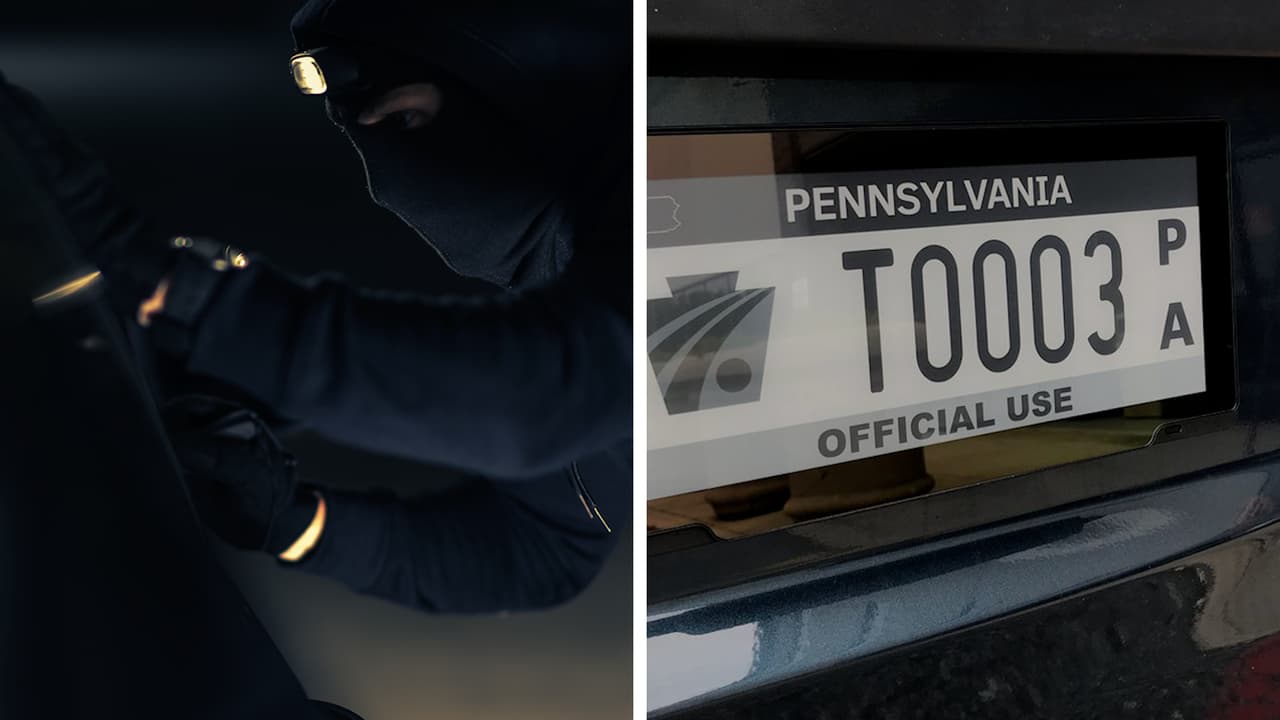 En un año, el robo de placas de automóviles en Filadelfia ha aumentando más de un 50 por ciento, según datos de la Policía.