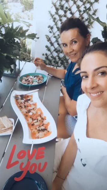 Maity contó que desde muy temprano aprovecharon el domingo y con este platillo especial disfrutaron de su compañía.