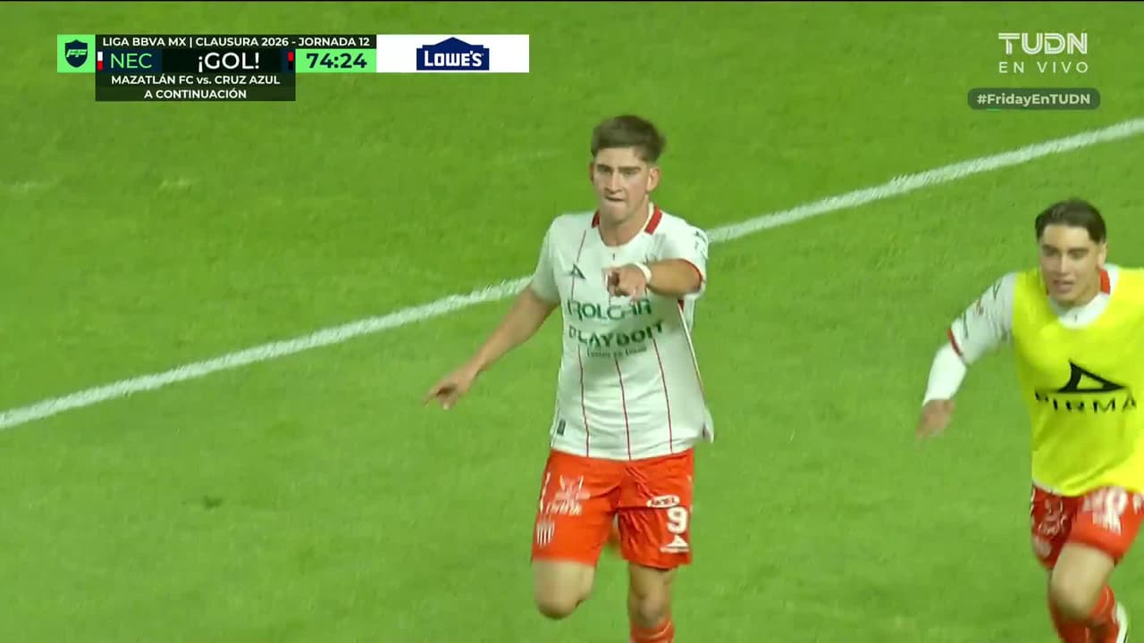 ¡Necaxa golea! Badaloni firma el tercero