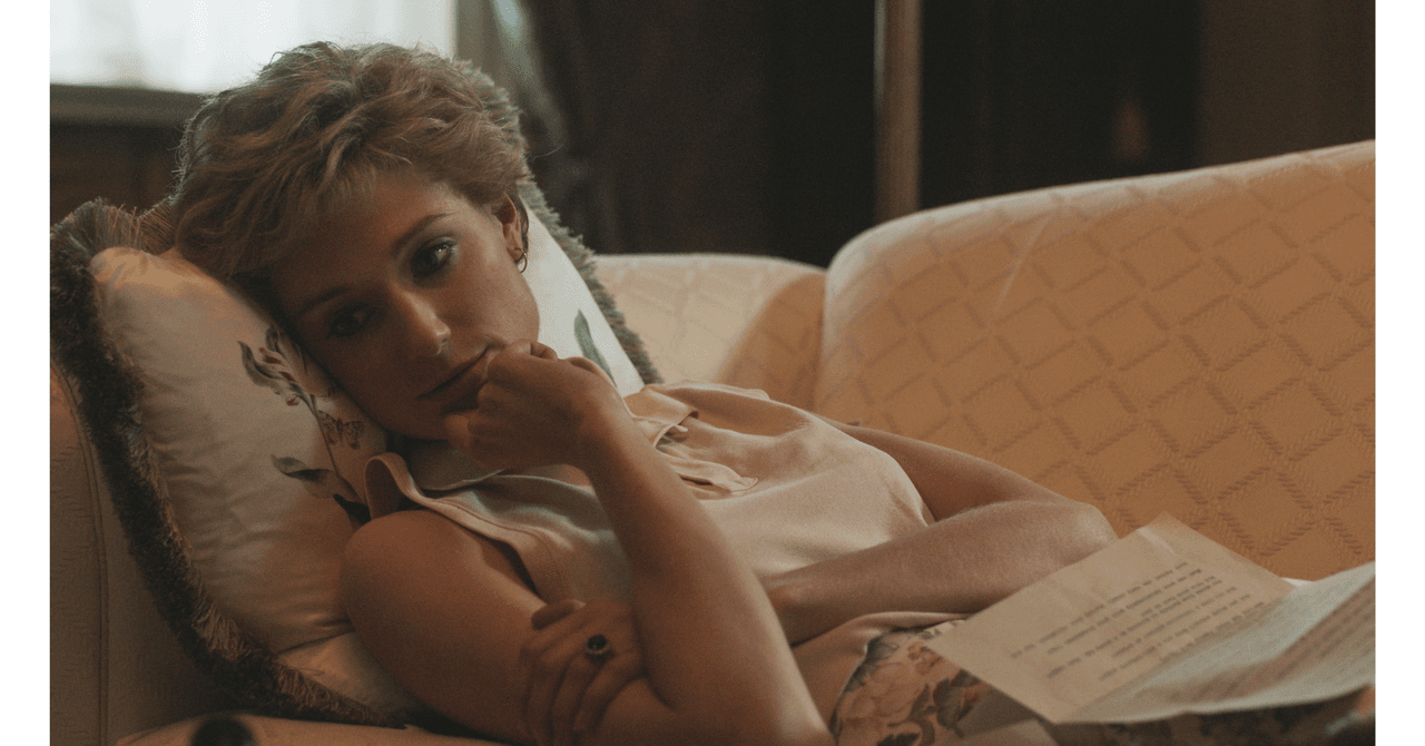 Elizabeth Debicki como la princesa Diana en 'The Crown'