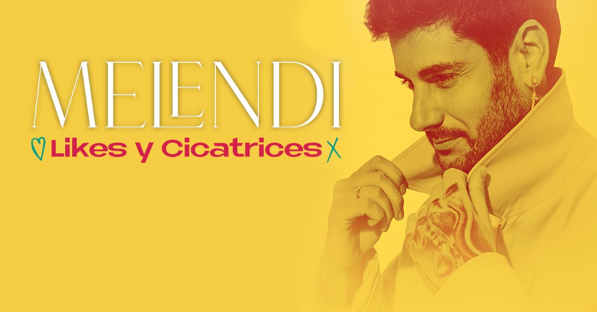 Gana boletos para Melendi: Likes y cicatrices