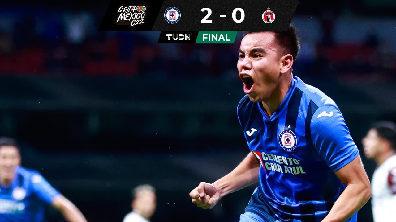 Cruz Azul venció a Xolos y 'Charly' Rodríguez se presentó con gol.