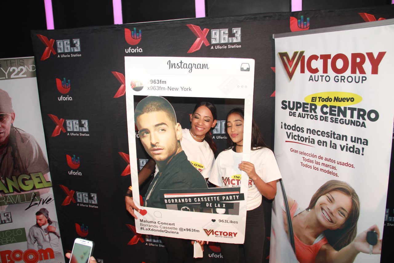 ¡De colombia pal' mundo! Los éxitos de Maluma retumbaron la gran manzana en el Borro Cassette Party de La X.