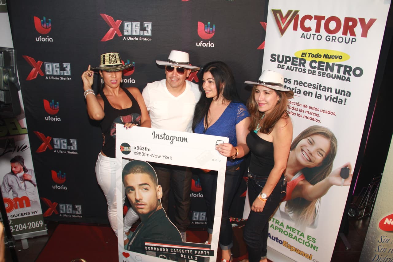 ¡De colombia pal' mundo! Los éxitos de Maluma retumbaron la gran manzana en el Borro Cassette Party de La X.