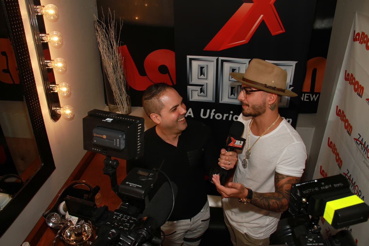 ¡De colombia pal' mundo! Los éxitos de Maluma retumbaron la gran manzana en el Borro Cassette Party de La X.