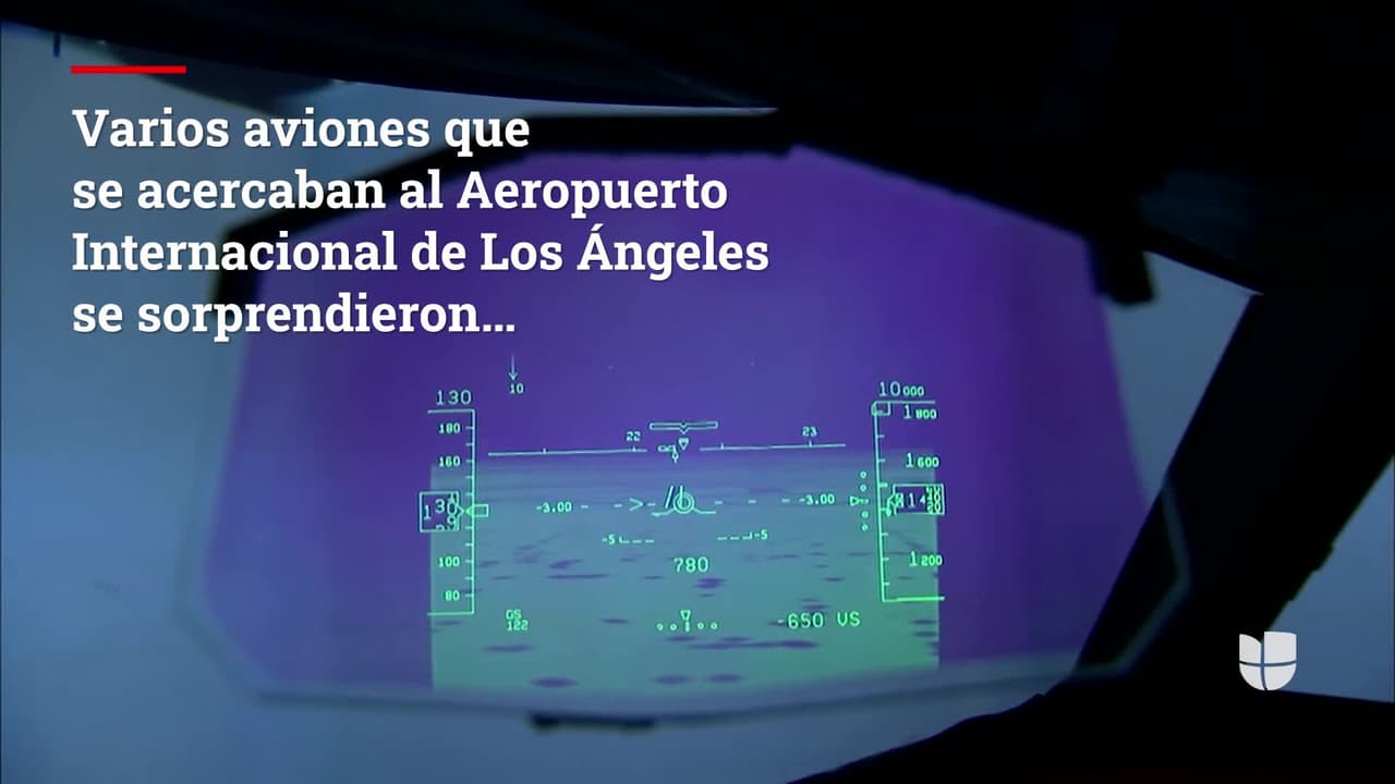 Jetpack es visto en ruta de aterrizaje del Aeropuerto Internacional de Los Ángeles