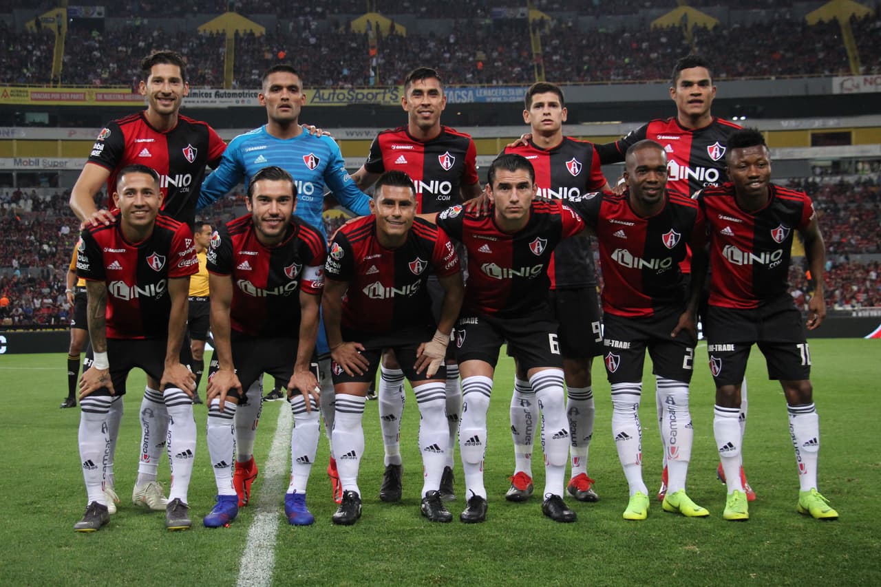 Este fue el once inicial del Atlas en condición de local.