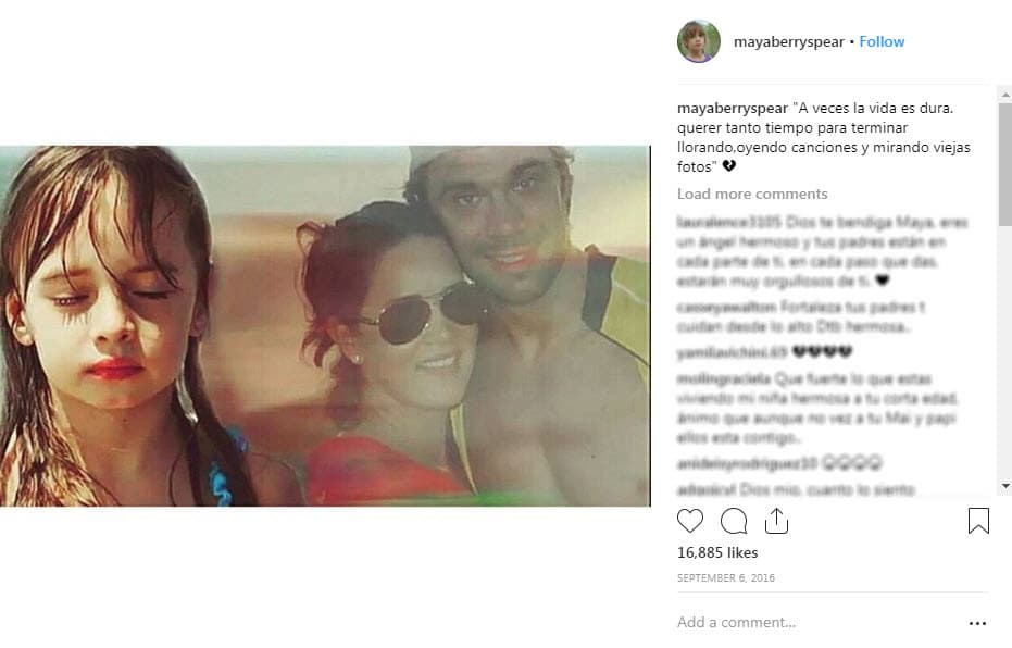 Maya Berry Spear vivió el terrible asesinato de sus padres hace cuatro años, cuando apenas tenía 5 años de edad, y el pasado 10 de octubre celebró un cumpleaños más sin ellos.