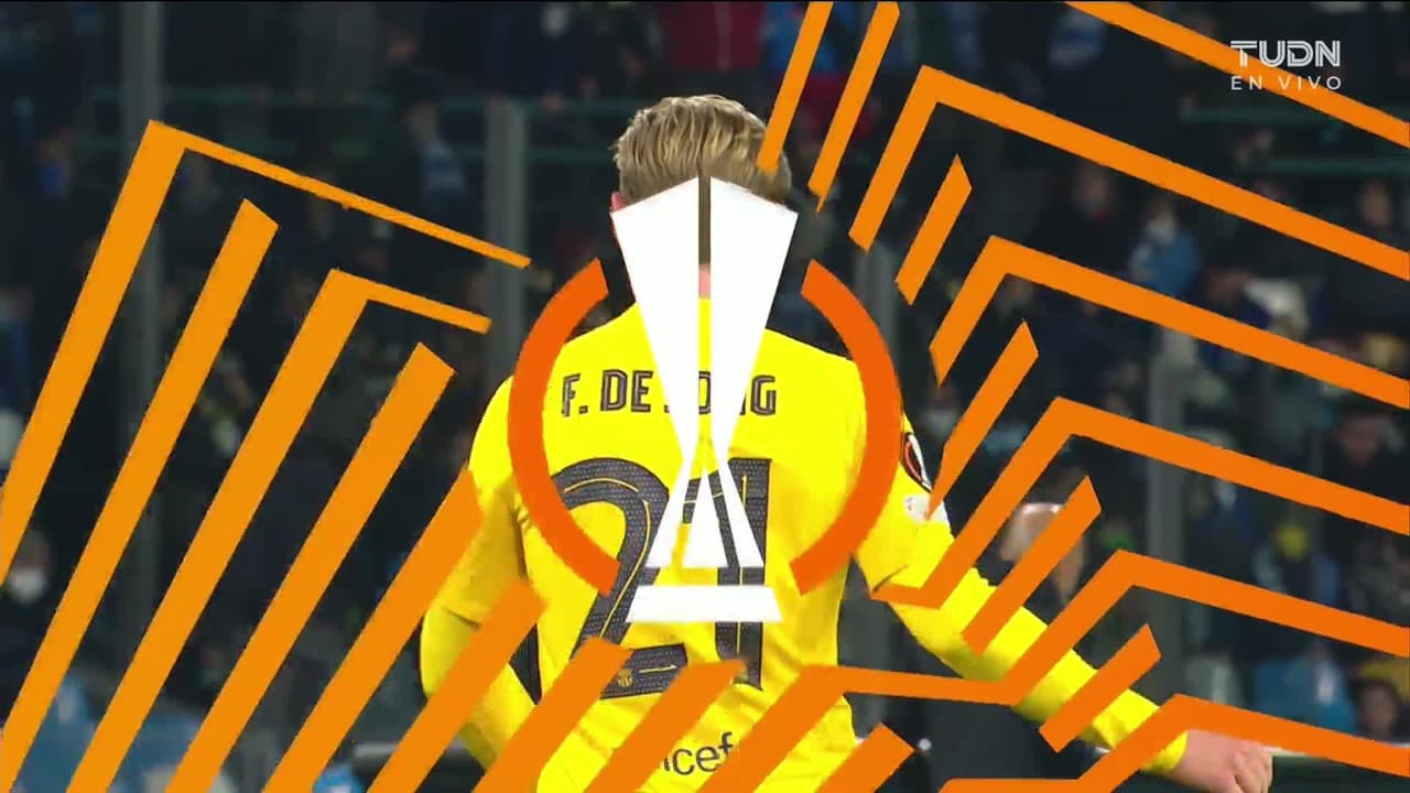 ¡GOL!  anota para FC Barcelona. Frenkie de Jong