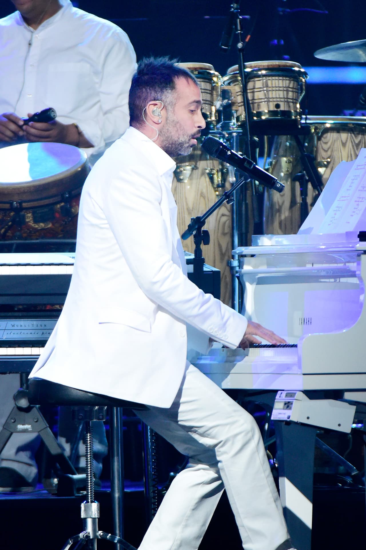 Mario Domm, otro de los presentadores.