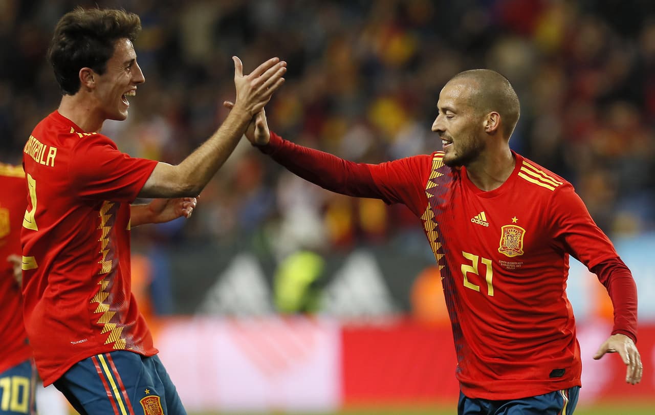 Quien solo tuvo que rematar con potencia para superar al portero Carvajal.