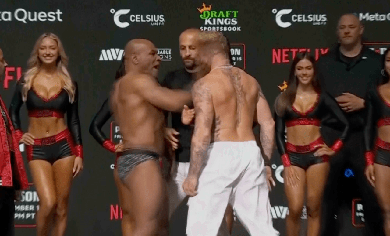 ¡Se calienta la pelea! Tyson da tremenda cachetada a Jake Paul