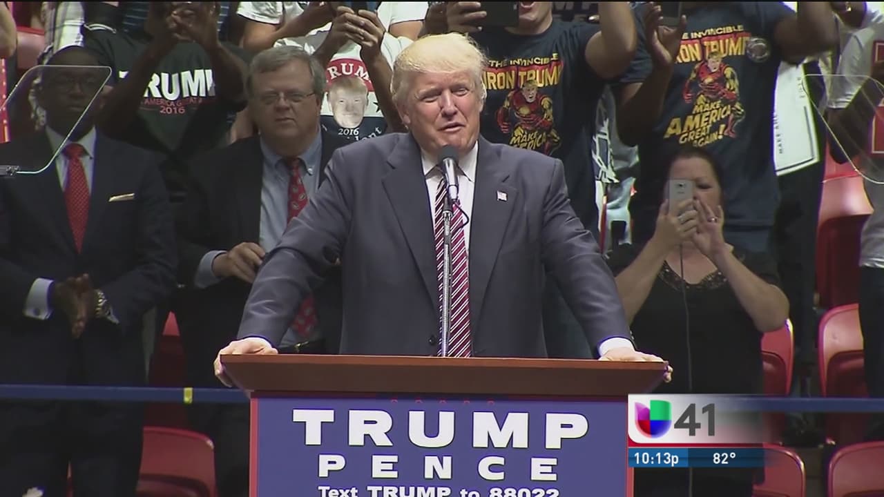 Trump reitera su mensaje anti inmigrante en Texas