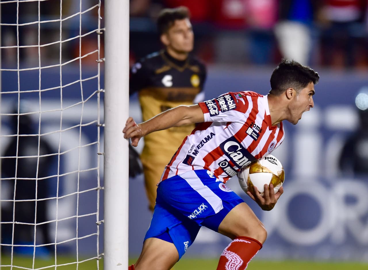 El Alfonso Lastras volvía a la vida, el equipo local también con este gol y con un mundo de tiempo por delante para tratar de cambiar el destino.