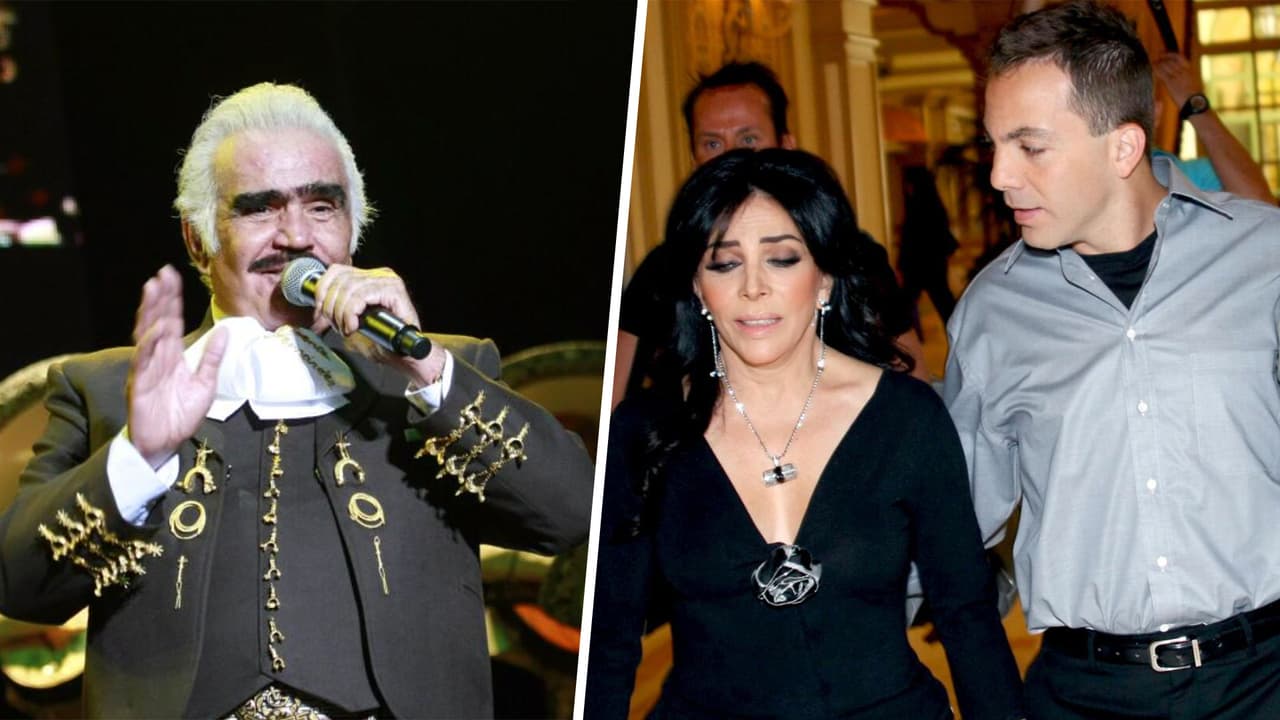 “Regresa con tu mamá”: La ocasión en que Vicente Fernández ayudó a recuperar la relación entre Cristian y Veronica Castro