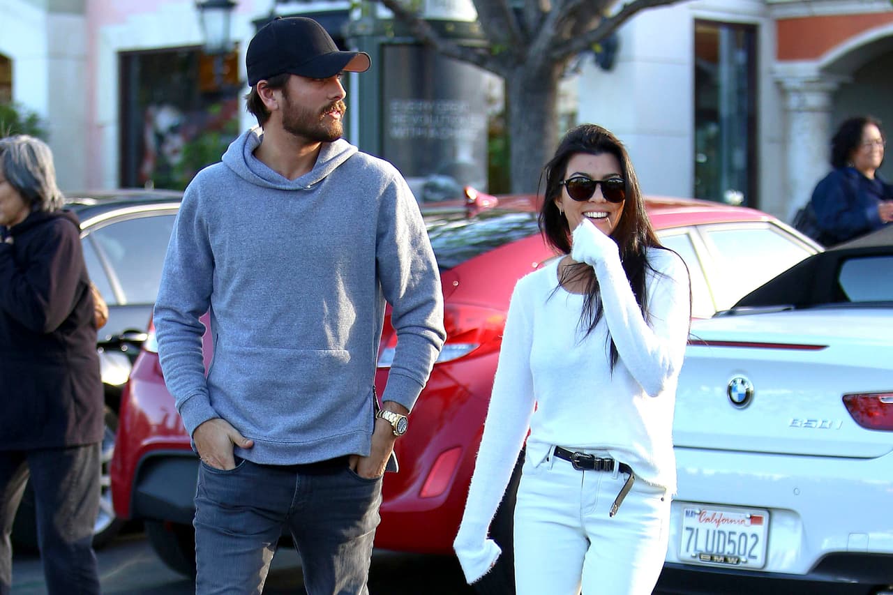 Kourtney Kardashian no descarta casarse con Scott Disick