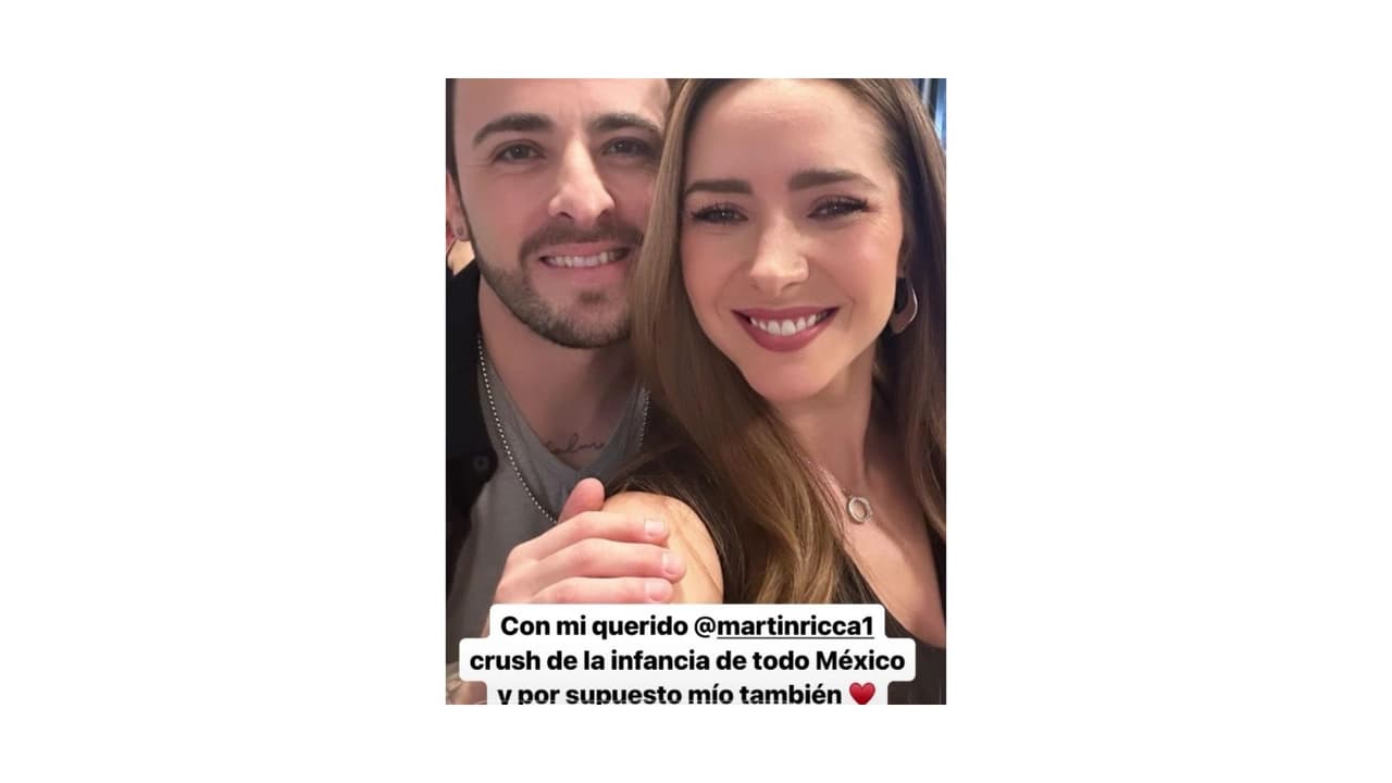 Ariadne Díaz y Martín Ricca trabajarán juntos en la telenovela 'Papás por conveniencia'.