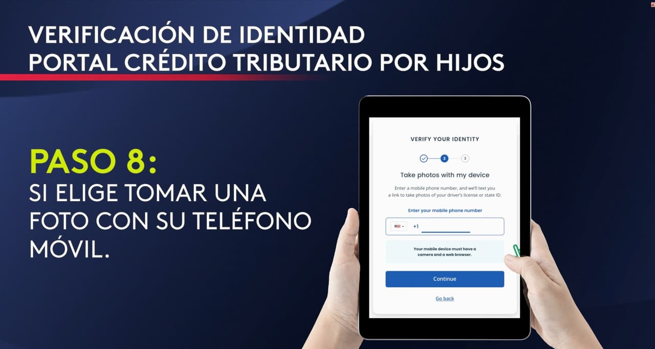 Por qué una cuenta ID.me es importante para el dinero del crédito tributario por hijos