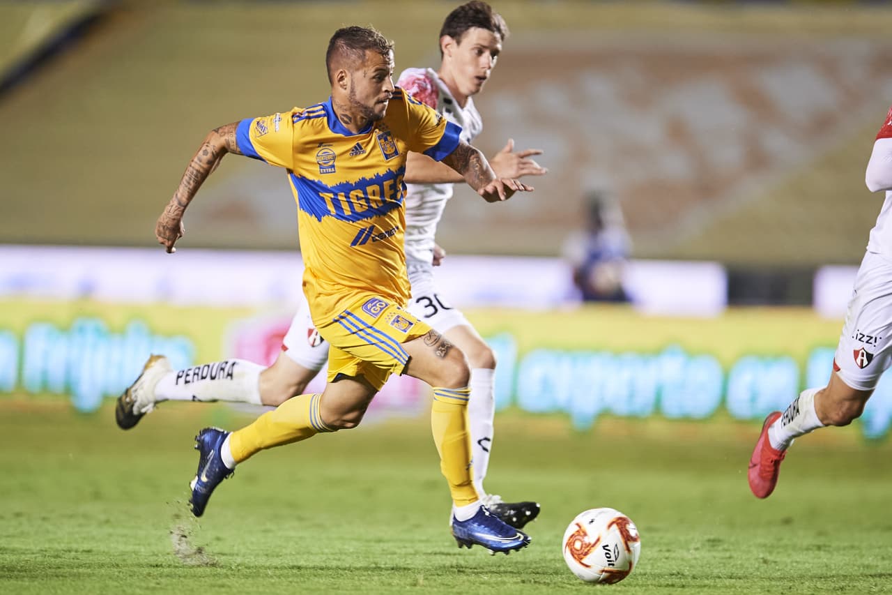 Germán Conti empató el partido en tiempo de compensación para hacerle la ‘travesura’ a los del Tuca que van al repechaje. | Luis Rodríguez (40’) y Germán Conti (90+5’) marcaron los goles del encuentro. Atlas termina su participación en el torneo y Tigres tendrá que buscar un lugar en el repechaje para jugar la Liguilla.