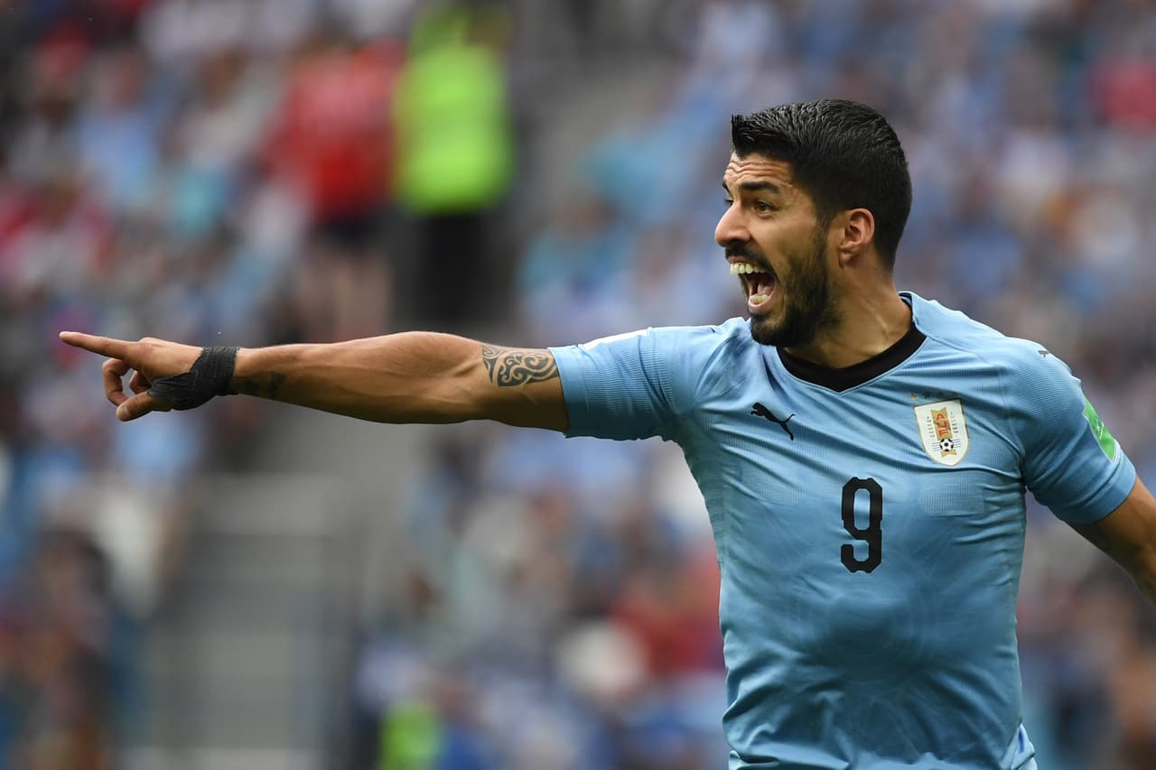 El delantero uruguayo se mostró emocionado con el multitudinario recibimiento a la ‘Celeste’ en el aeropuerto de Montevideo.