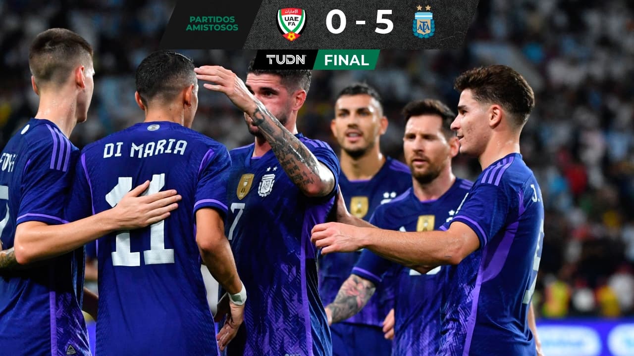 Argentina obtiene un triunfo ‘easy’ previo al Mundial Qatar 2022